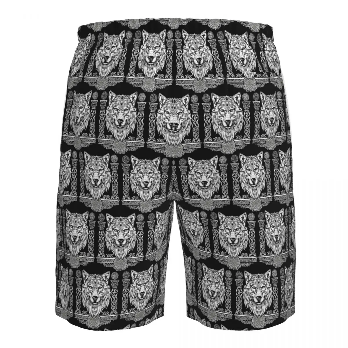Celana Pendek Pantai Norse Nordic Viking Celtic Trunks Celana Pria Musim Panas Berenang Cepat Kering Kasual