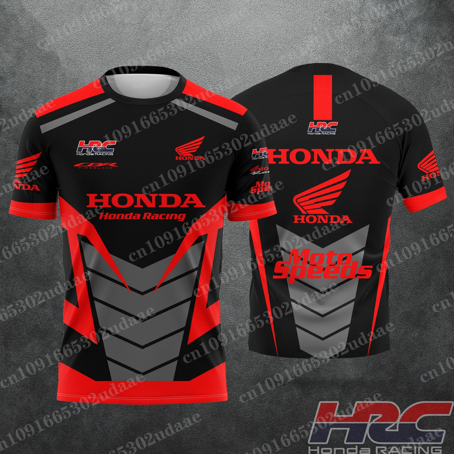 Мужская мотоциклетная футболка Honda Racing, быстросохнущая легкая спортивная одежда с короткими рукавами для верховой езды и езды на велосипеде