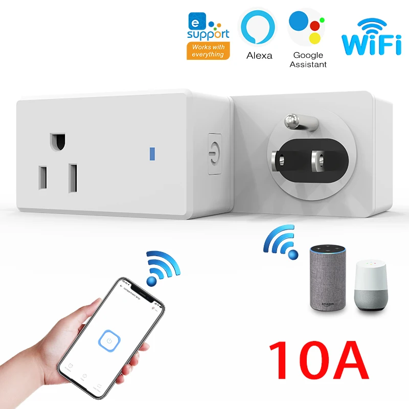 WiFi/zigbee/bluetooth/mesh smart socket U.S.-gauge plugs