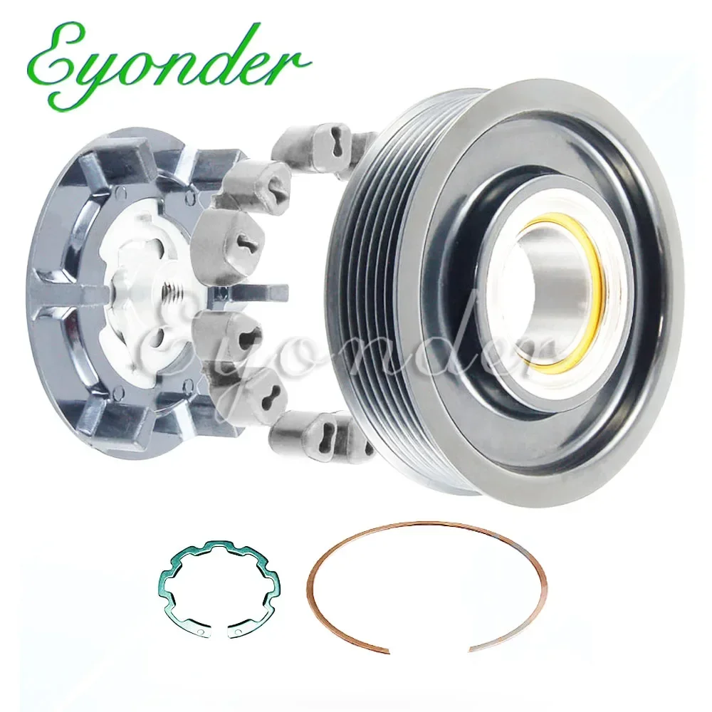 A/C AC Compressor Clutch Pulley 5SL12C for FIAT BRAVO GRANDE PUNTO EVO IDEA SEDICI SUZUKI SX4 JTD LANCIA MUSA 51831803 55701201