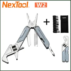 NexTool Light Wrench W2 8 In 1 Multi Tool Foloding Pliers Multi-functional Spanner Screwdriver Outdoor Camping EDC Hand Tool