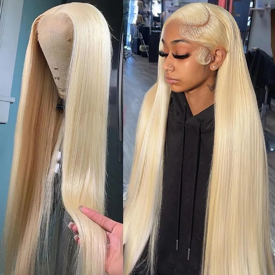 

613 Blonde Wigs Human Hair 13x4 13x6 HD Lace Frontal Wigs 100% Human Hair Wigs For Women 200 Density