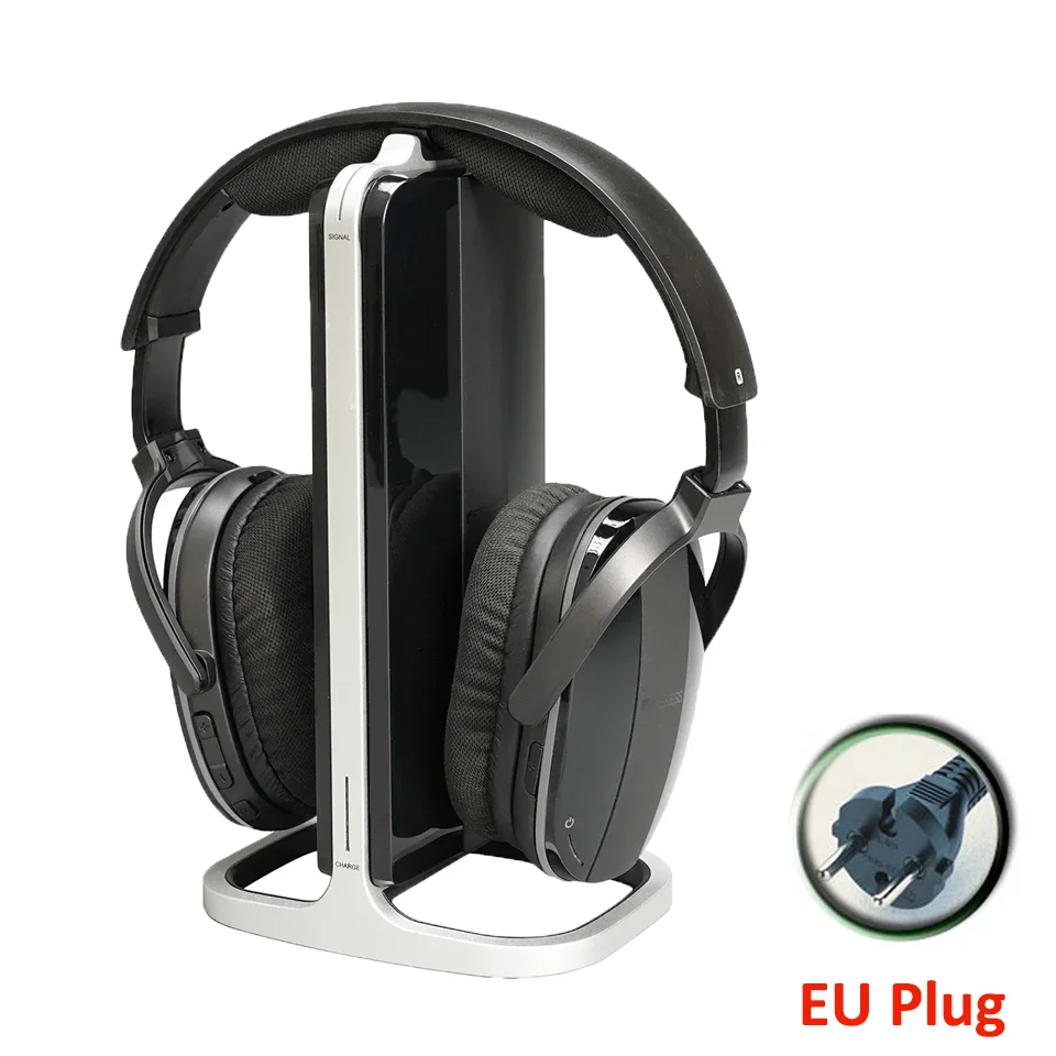 retekess Drahtloser Kopfhörer Bluetooth-Headset für Mobiltelefon Computer TV-Kopfhörer mit wiederauf ladbarer Multifunktion basis 3