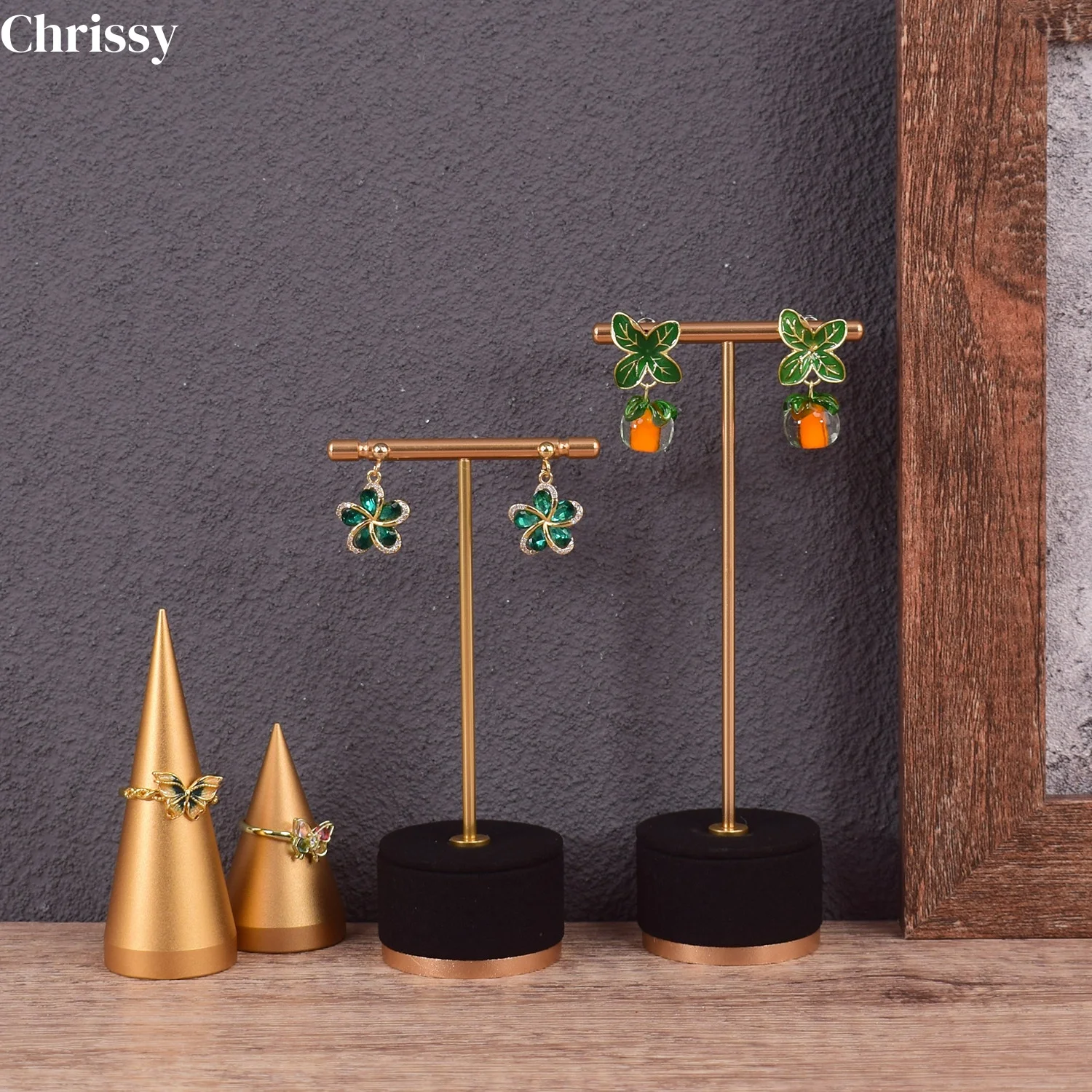 

Earring Display Rack, Store Wall Mount Jewelry Holder for Showcase & Organization, Commercial Earring Stand