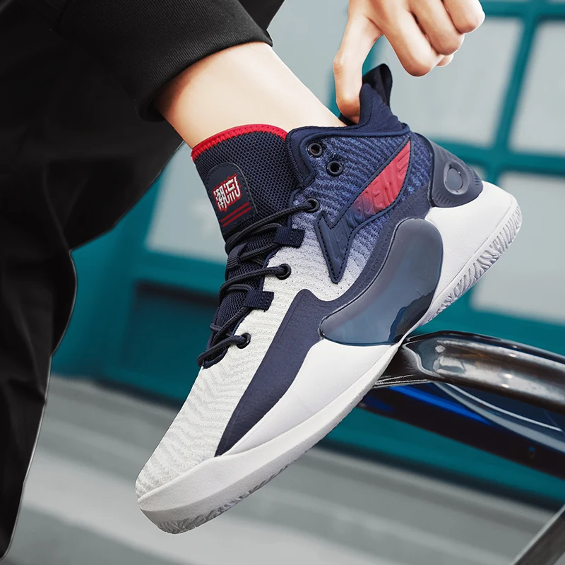 دعم الارتداد أحذية كرة السلة غير القابلة للانزلاق للرجال 2025 ملابس مبطنة جديدة أحذية رياضية للتدريب القتالي الفعلي الاحترافي