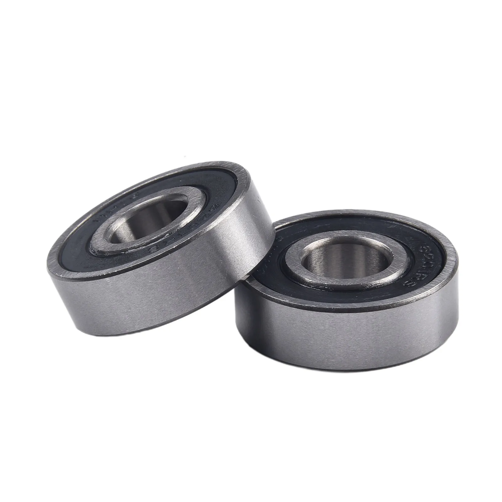 

2PCS Electric Vehicle Deep Groove Ball Bearing 6201RS Bearing Special Shaft 6201RS Bearing Mute High Speed Bearing