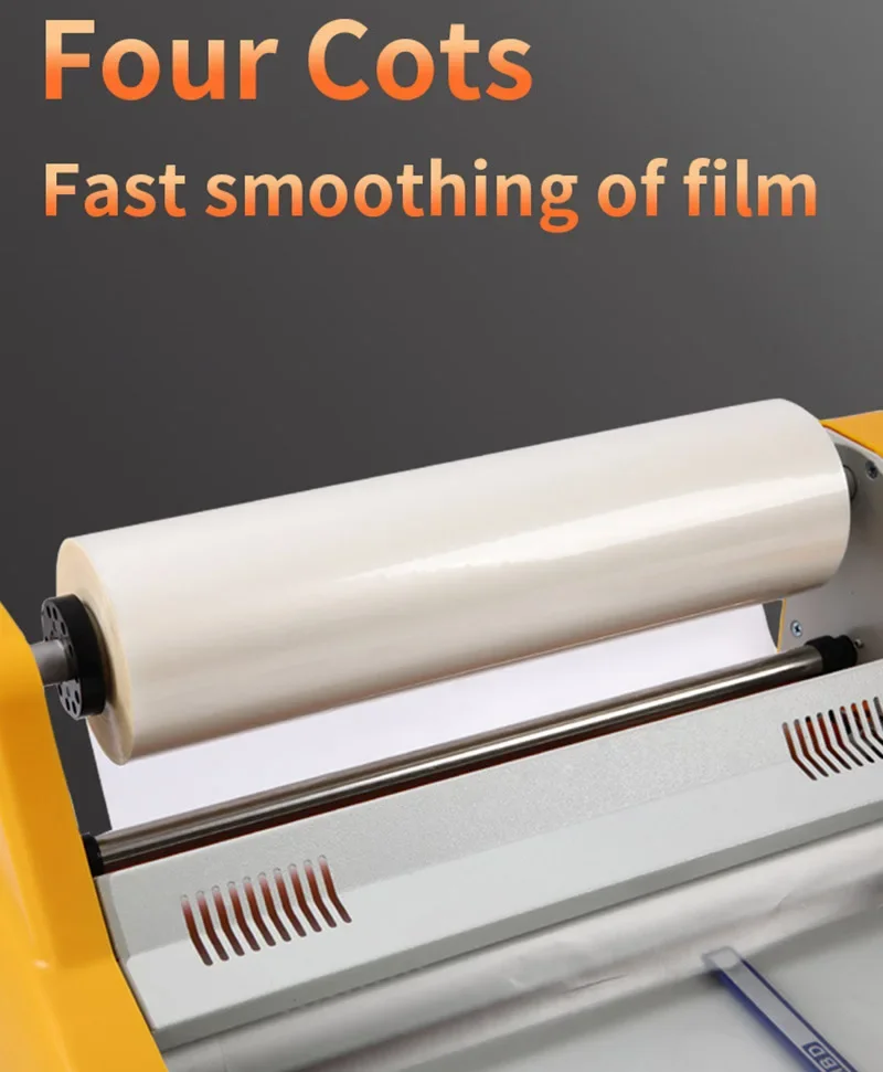 New Small Cold&Hot Laminating Machine FM3520 A3 Photo Film Laminator Cold Plastic Electric Sealing Machine Laminator