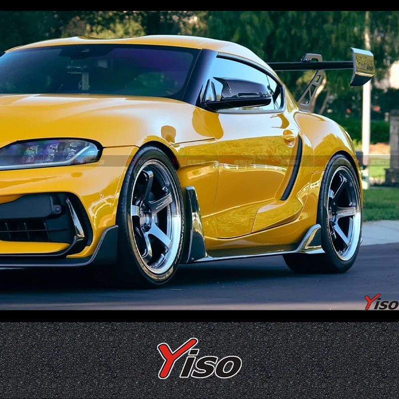 Suitable for Supra A90 A91 Carbon Fiber Modified Encirclement ADR V3 Side Skirt Fender Kit