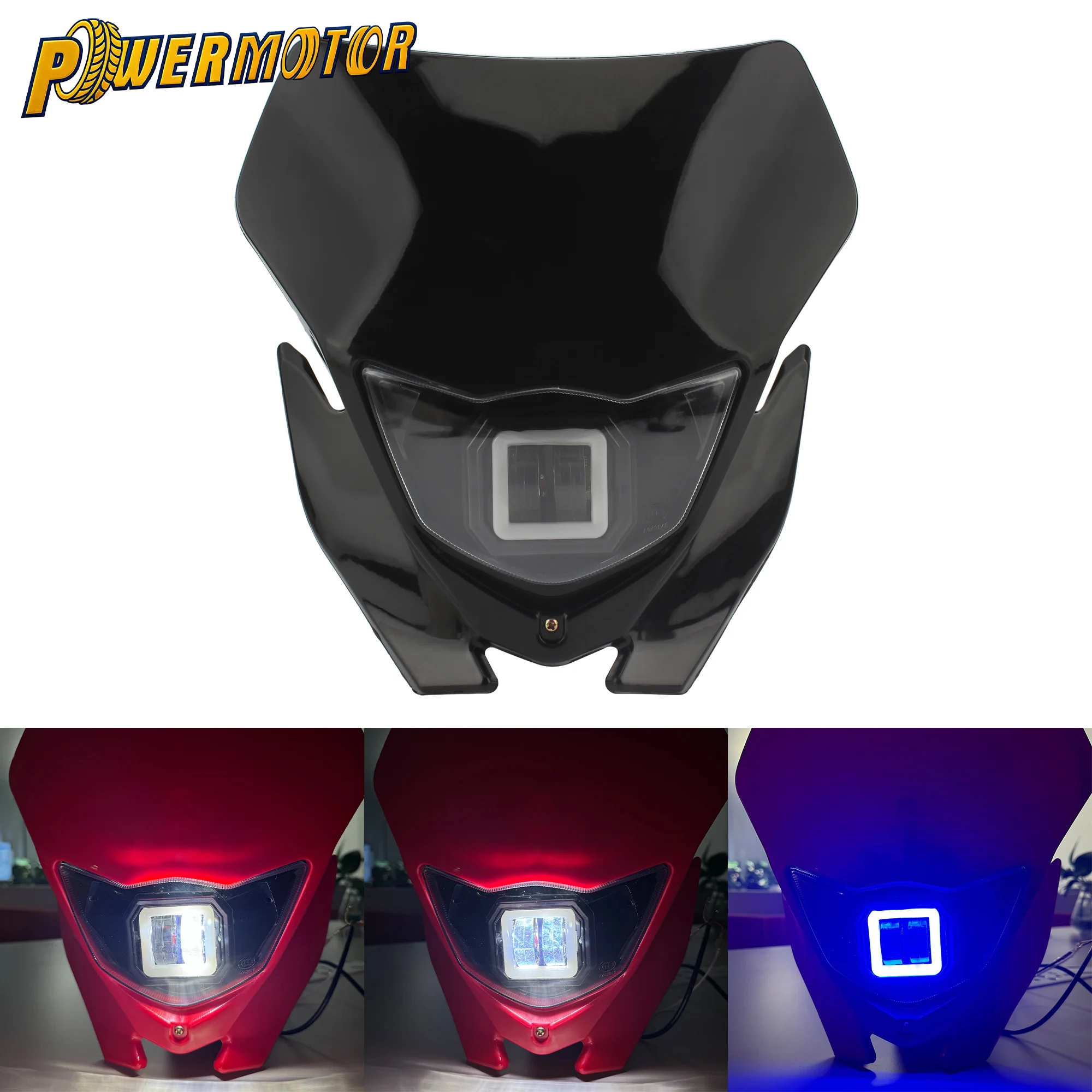 

Motorcycle Headlight Accessories Dirt Bike Motocross LED Headlamp DRL For Honda CRF250 CRF450 CR CRF XR 250R 250X 450R 450X RX