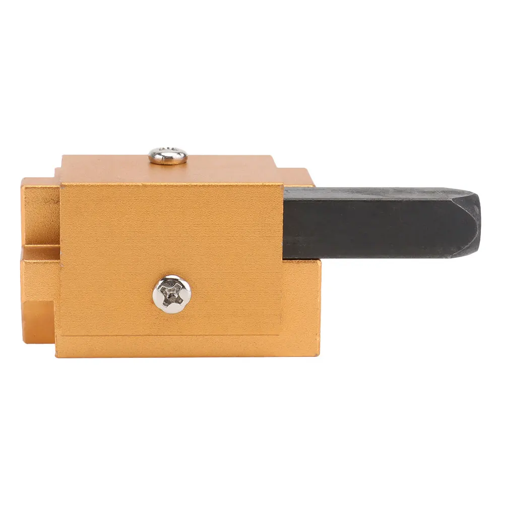 

Aluminum Alloy Corner Chisel Right Angle Woodworking Tool Durable Wear-Resistant For Door Lock Mortise Carpentry