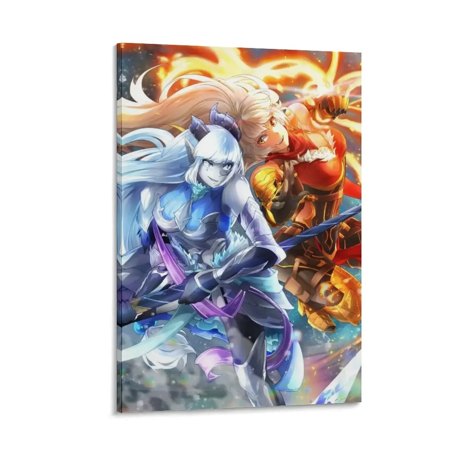 

Nat19: The Glass Crown: Fenris Celbehron vs Tantya Vario Canvas Painting Picture on the wall office decoration room decorations