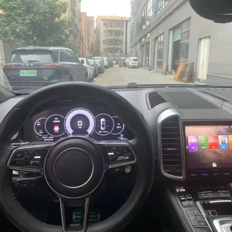 

Для Porsche Cayenne 2011-2017 цифровой кластер ЖК-дисплей приборной панели плеер кабины виртуальный прибор