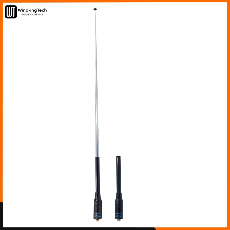 Nagoya NA-773 Antenna UV 5RPlus Flexible Antenna VHF/UHF SMA Female For Quansheng UV-K5 UV-K6 Walkie Talkie Baofeng UV 82Radio