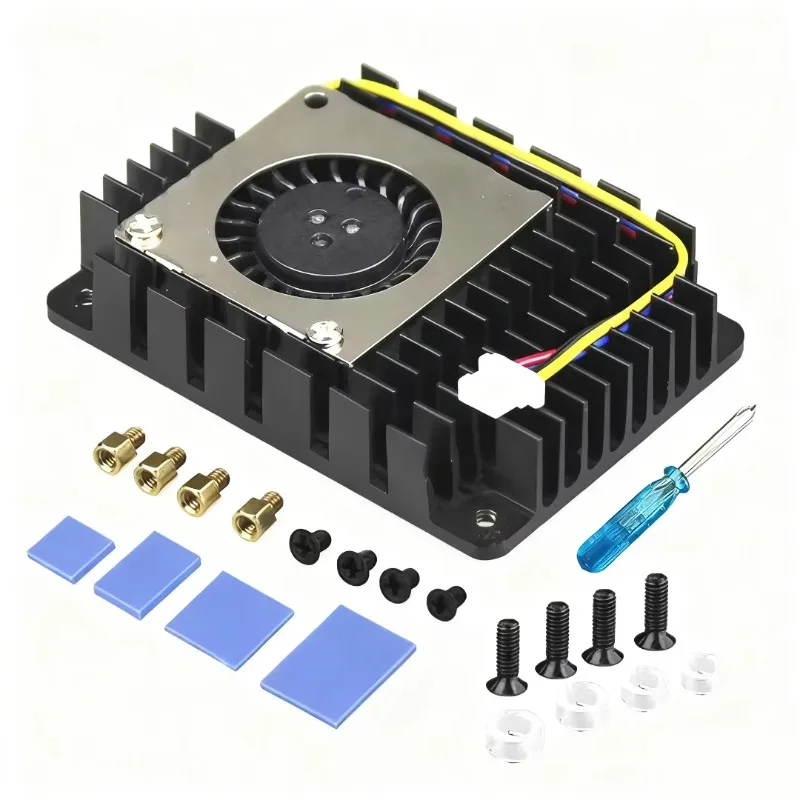 

CM5 Heatsink with Fan Thermal Pads for Raspberry Pi 5 CM5 Compute Module