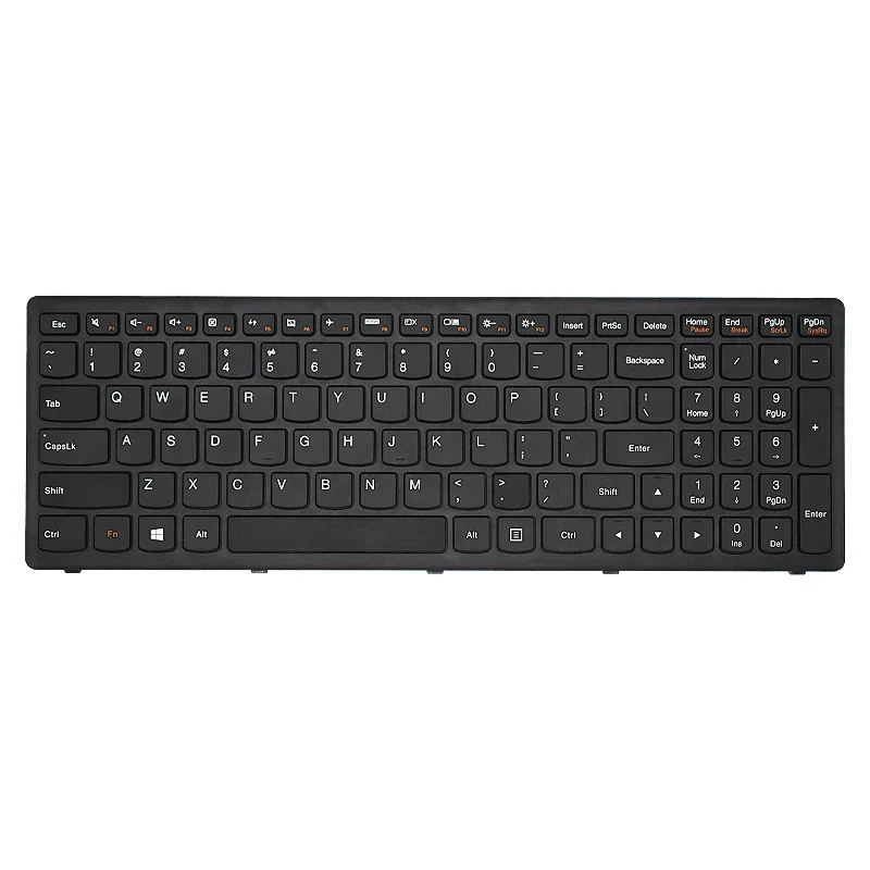 Замените костюм для Lenovo G500S G505S S500 Z510 Z505 Flex 15 S500T Z501 S510P клавиатура ноутбука