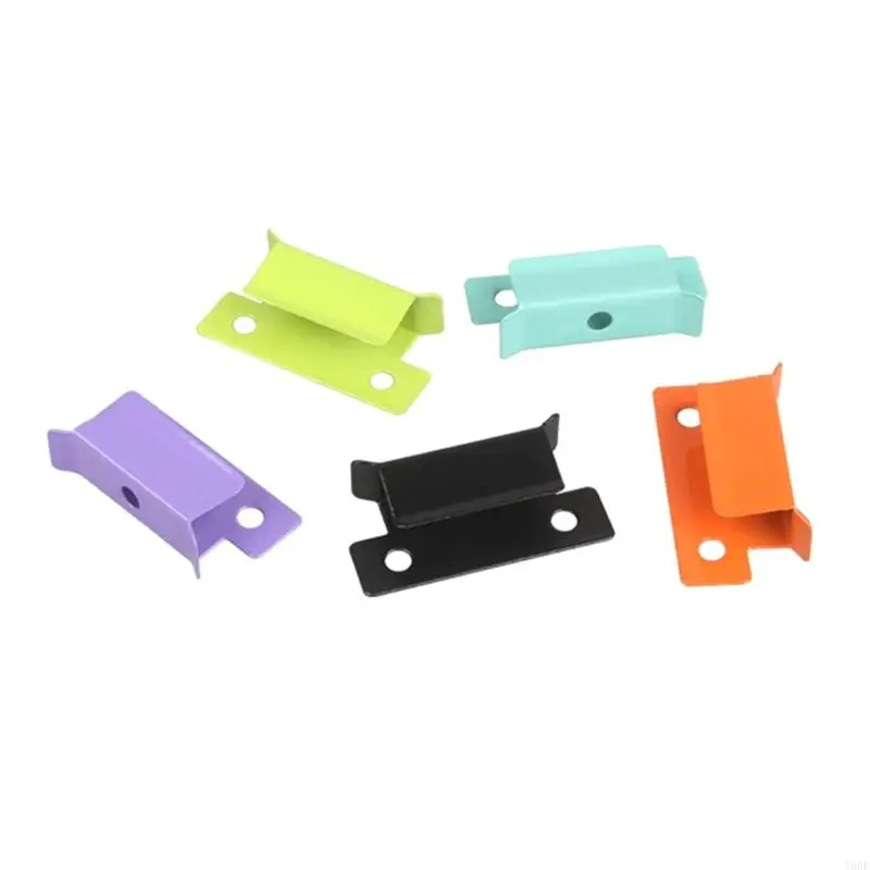 A9BF 3D Printer Accessories Stainless Steel Fixed Clip Glass Hotbed Color Clips Clamp