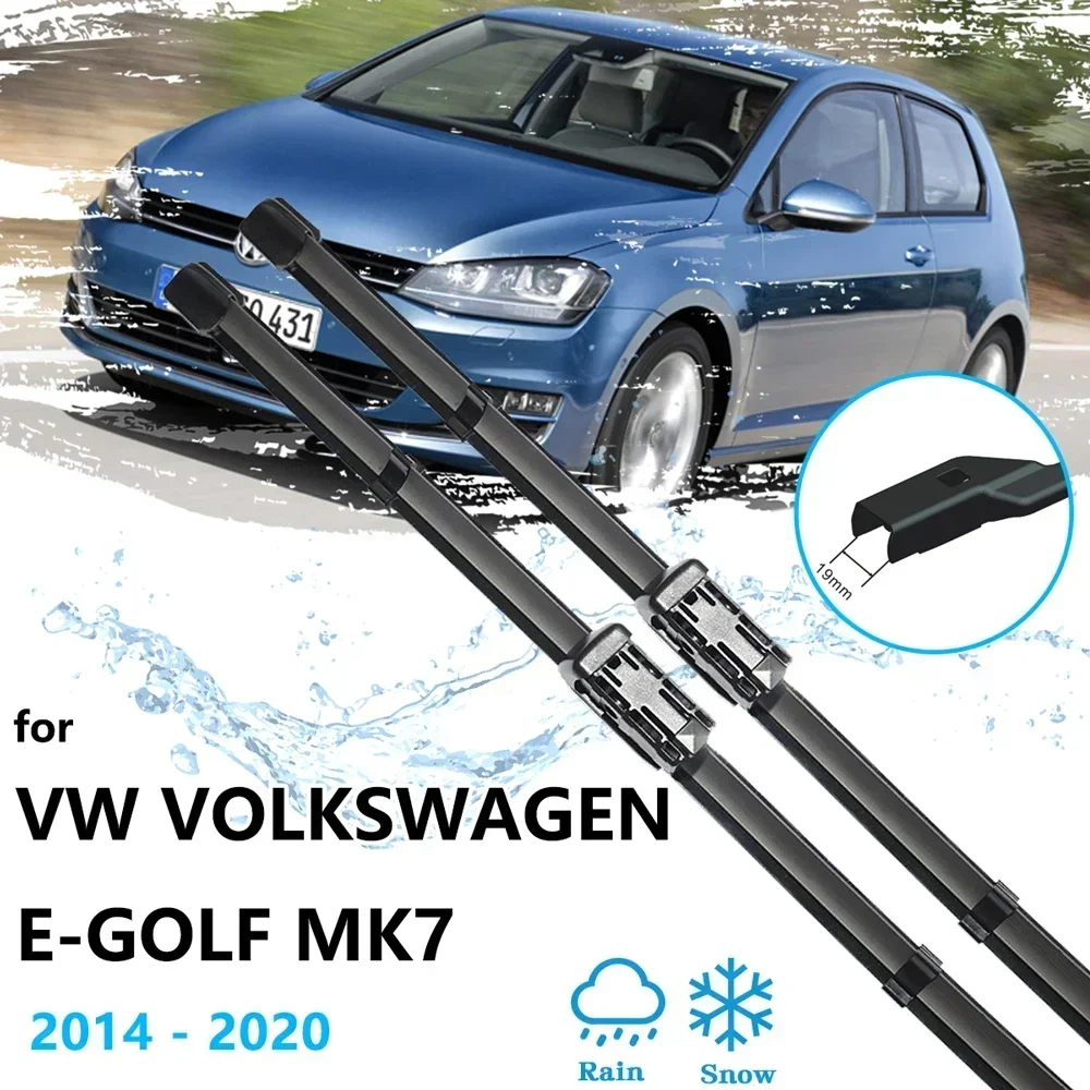 For VW Volkswagen E-Golf Mk7 2014 2015 2016 2017 2018 2019 2020 Car Accessories Front Wipers Blades Brushes Arm Hatchback Window