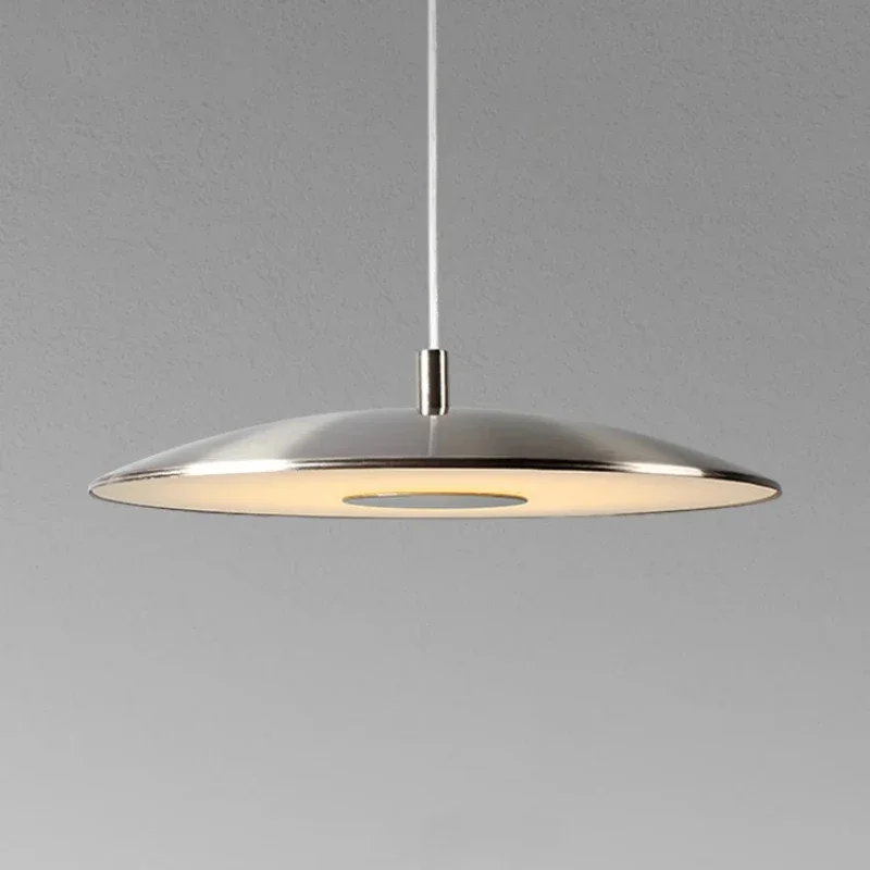 Modern UFO round pendant lamp flying saucer pendant lamp for dining room bar bedroom bedside simple designer art lamp