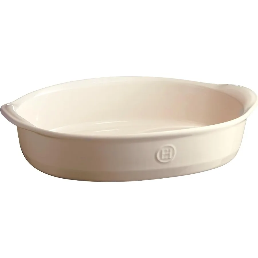 

The Right Dish Oval Baking Dish 13.8 x 8.8 x 3|Clay