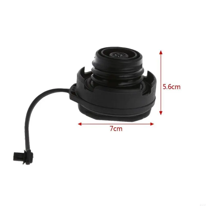 

2025 New 70mm Black Car for Diesel for Tank Cap Cover Plastic Lid for Golf Bora Car Accessories