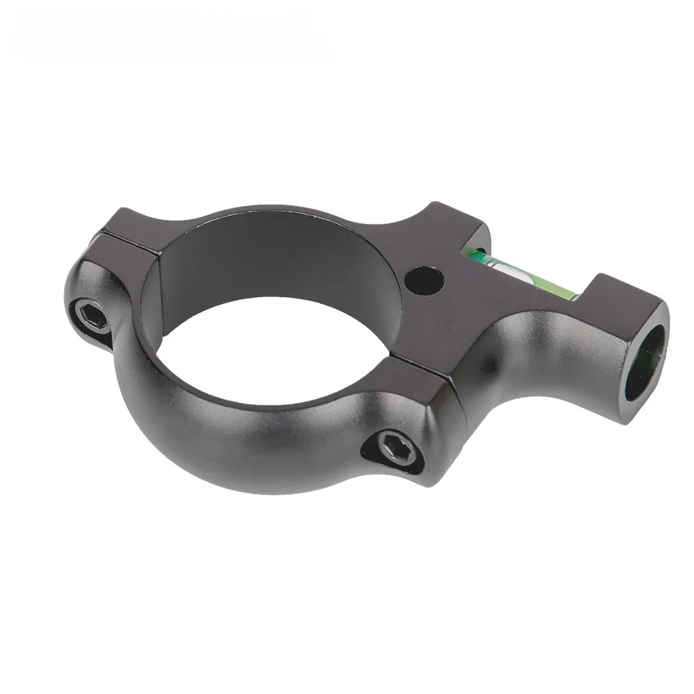 MAGORUI Tactical Riflescope Universal Aluminum Alloy Spirit Bubble Level Balance for 25.4/30mm Ring Hunting Rifle Scope Adapter - Image 3