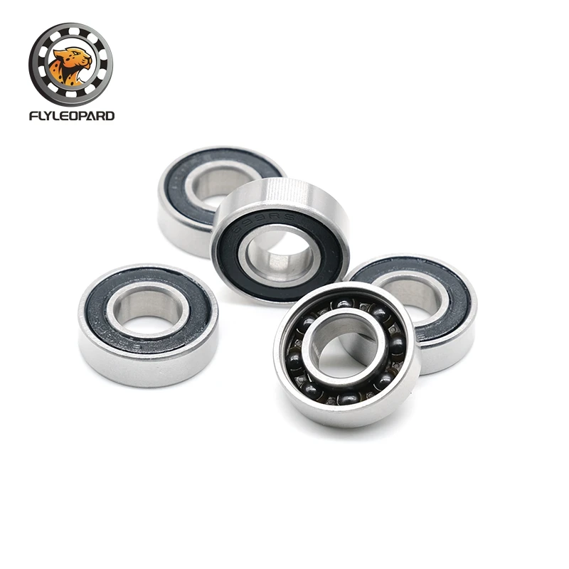 

699RS Hybrid Ceramic Bearing 9*20*6 mm ABEC-7 (2PCS) Industry Motor Spindle 699HC Hybrids Si3N4 Ball Bearings 3NC 699 RS 2RS