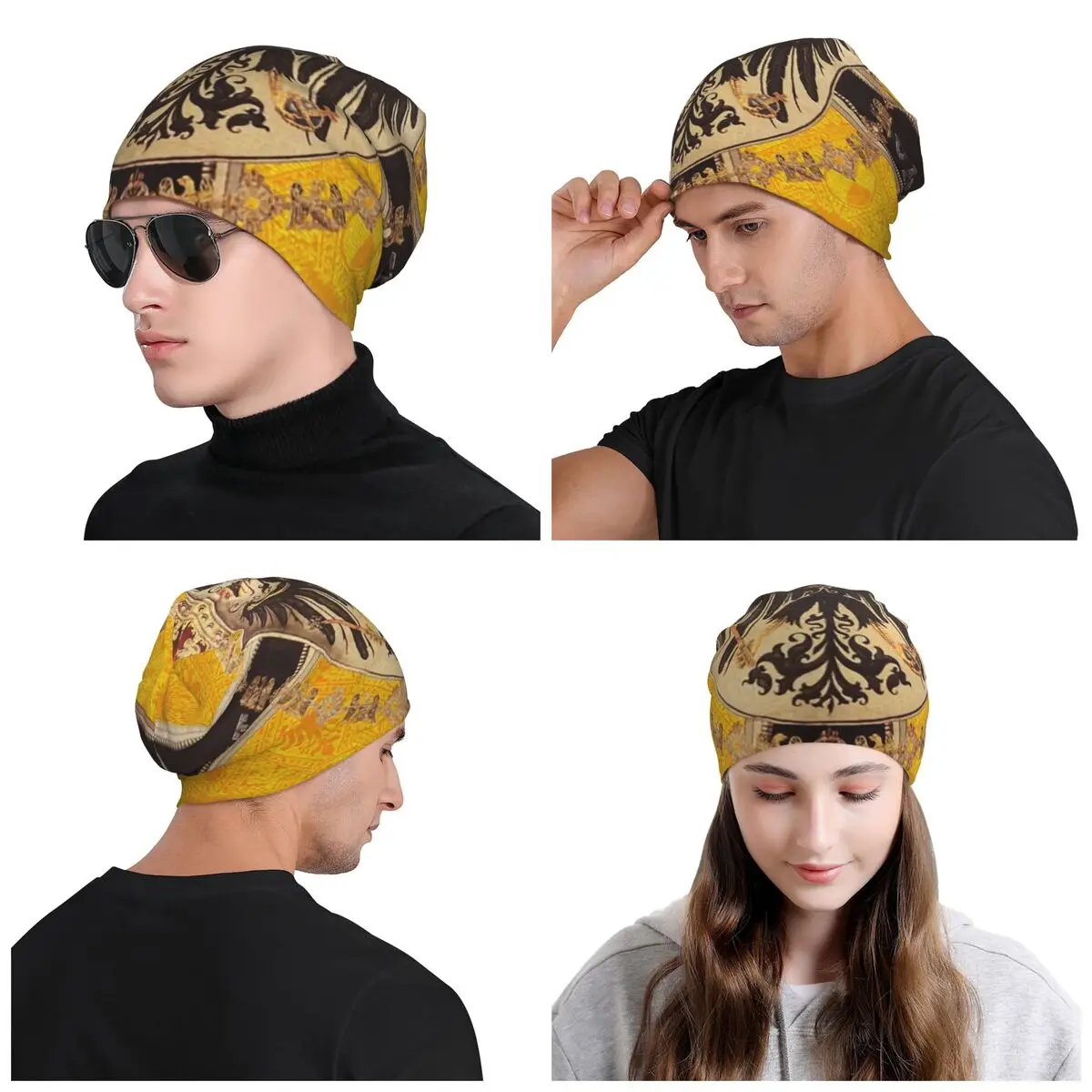 Vintage German Eagle Skullies Beanies Caps Cool Winter Warm Men Women Knitted Hats Adult Unisex Kingdom of Prussia Bonnet Hats