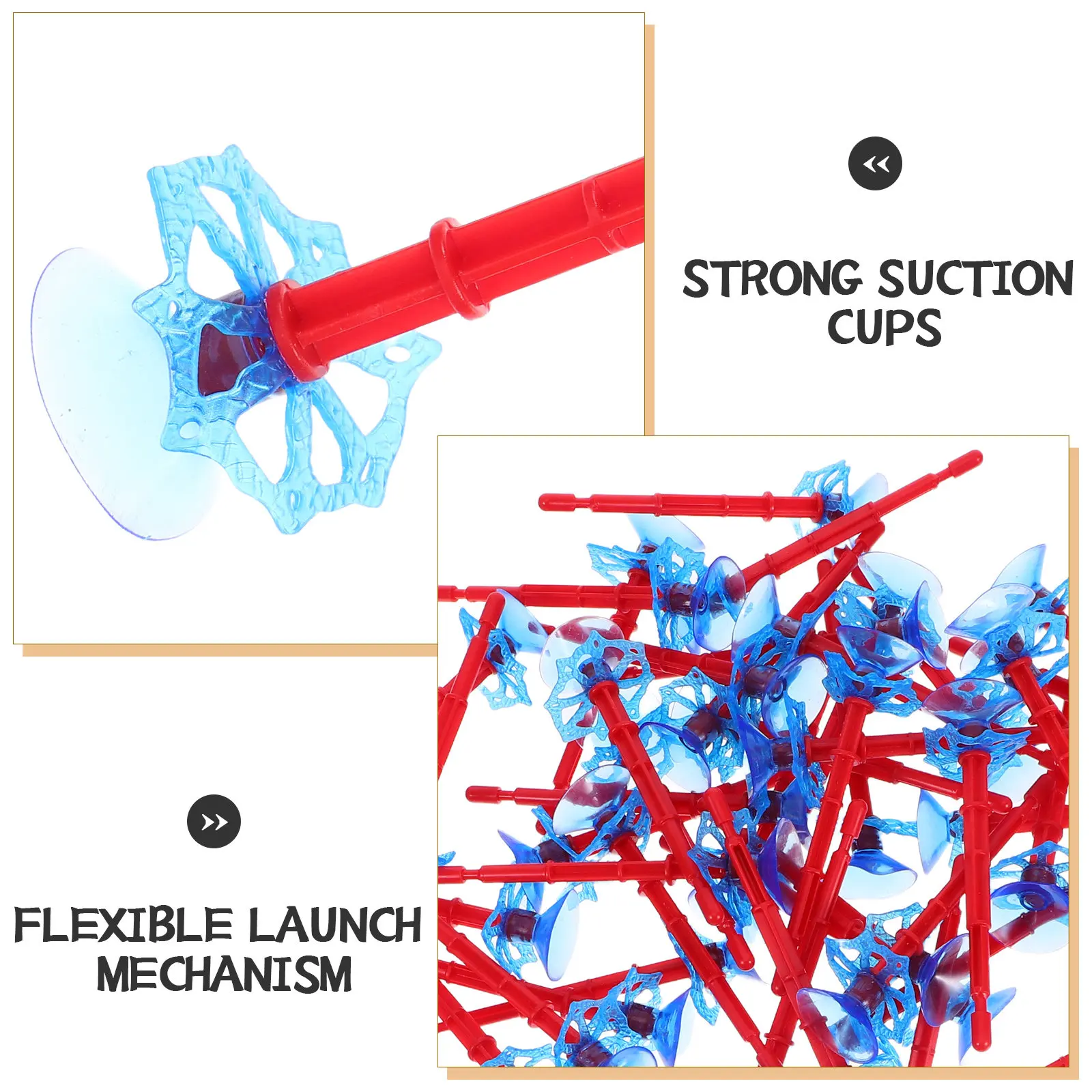 60pcs Spider Shooter Launcher with Suction Cups – Indoor Web Slinging Toy for Kids, Halloween Party Favors & Interactive Fun