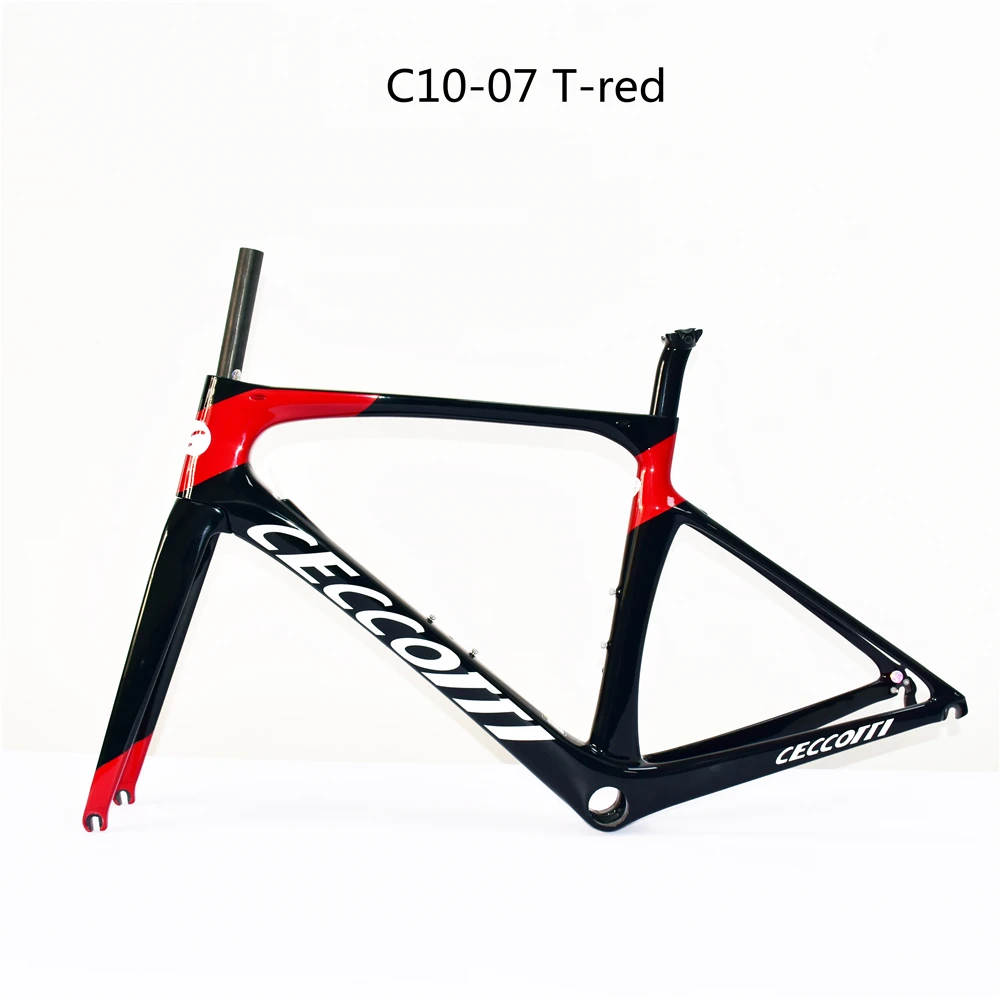 

2024 Carbon Road Bike Frame 700CC Carbon Aero T1000 Bicycle Frame BSA/PF30 Road Frame V/Rim Brake Frame Racing Frame Cycling