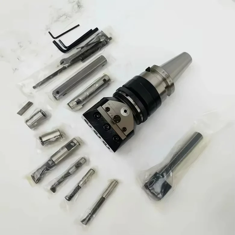 HIGH PRECISION UNIVERSAL BORING AND FACING MASTER HEAD VBHU-202 MT3 TYPE Tool Parts