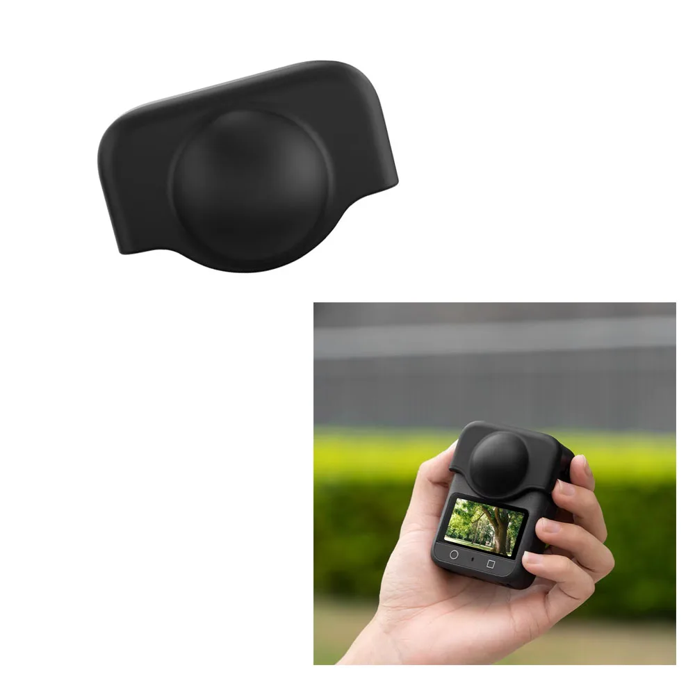

Lens Cap​ for DJI OSMO 360 Panoramic Camera Silicone Lens Cover Black