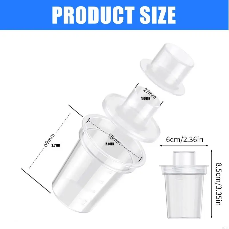 97bc portátil 80ml Fórmula para bebês Organizador Caixa leite Powder Recipiente Caixa armazenamento fórmula para e