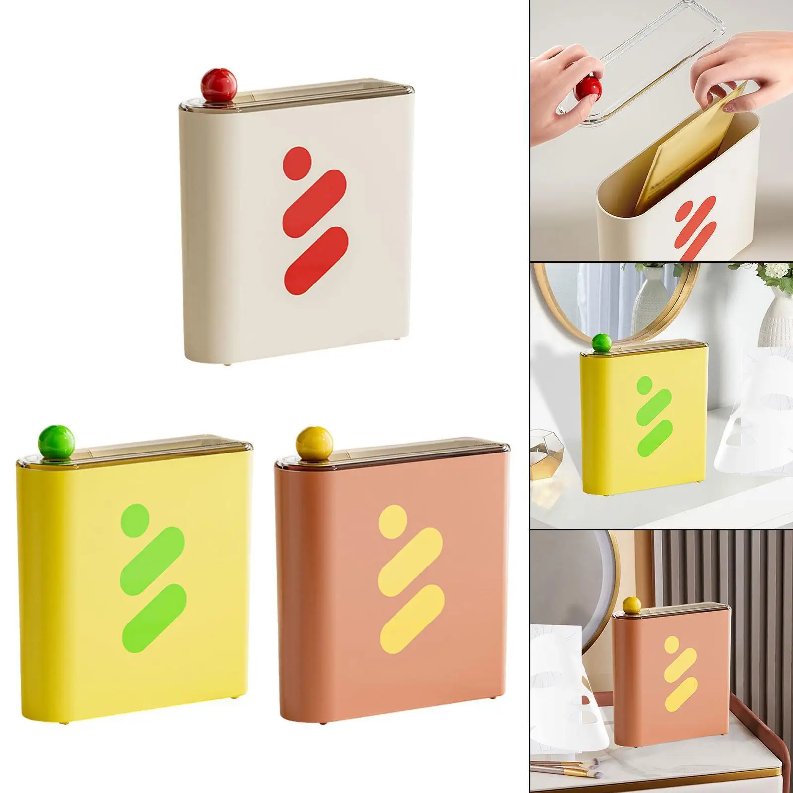

Personal Face Mask Storage Box Dispenser Portable Multifunction Lightweight