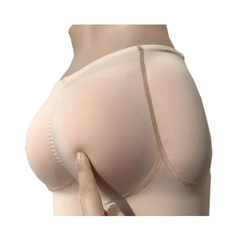 4pcs Silicone pad Butt Lifter Padded Buttocks Enhancer Inserts Removable Invisible Hip widening filling Padded Shapewear Panties