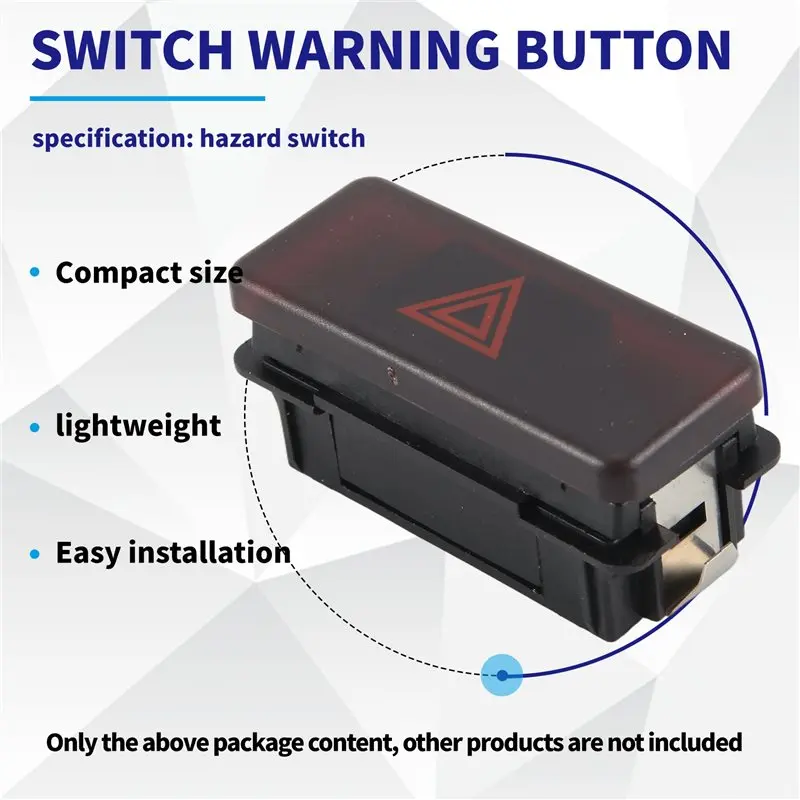 A09E-Emergency Warning Button For BMW E31 E32 E34 E36 M3 M5 Z3 318 525I 530I 735I 61311374220 view 6