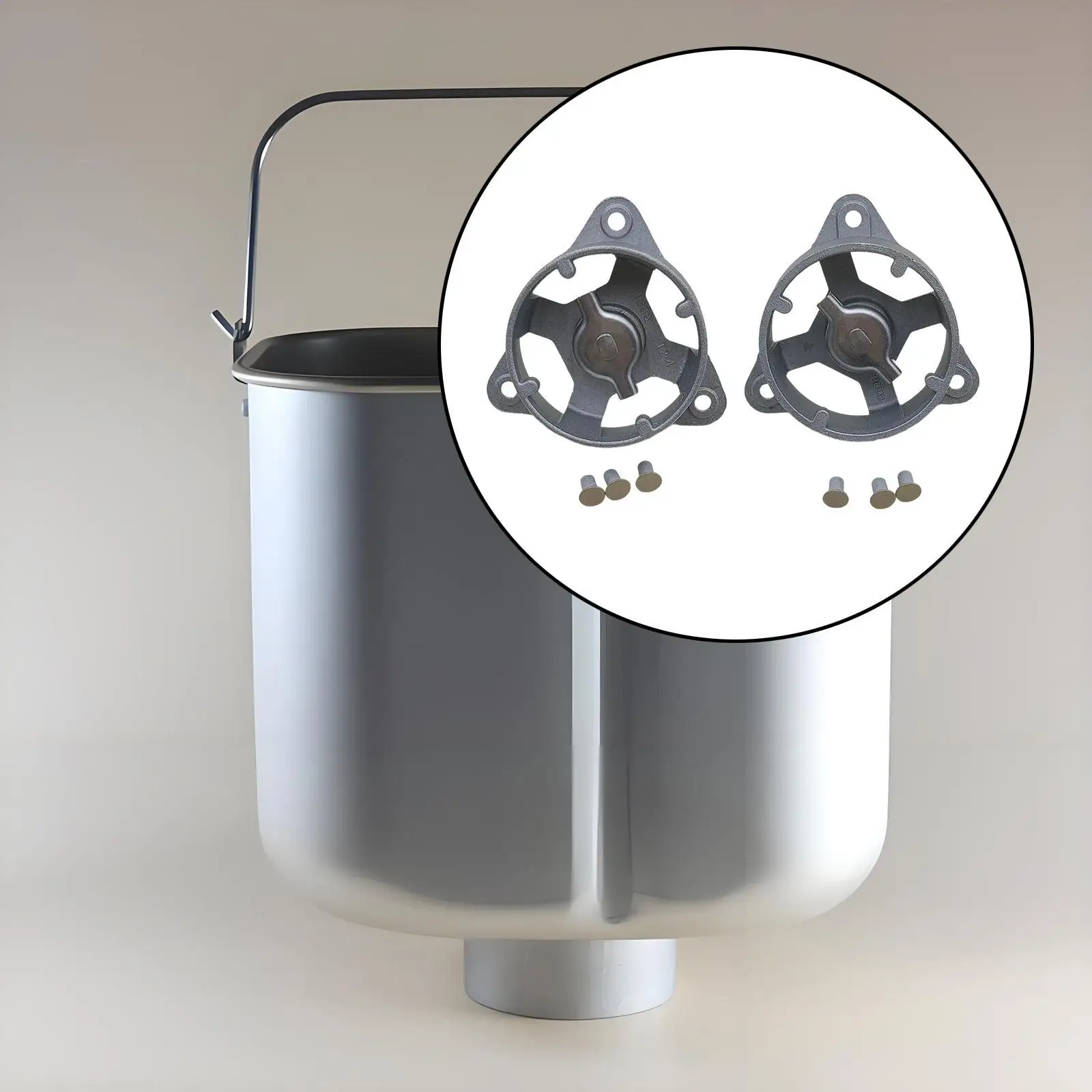 Inner Drum Maker Accessories Maintenance Part Easy Assembly Mixer Bottom Mixing for Kitchen Household