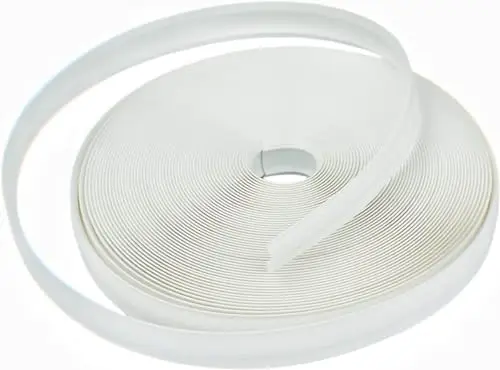 

RV Trim Molded Inserts - 3/4" White Vinyl Screw Cover for RVs, Campers & Travel Trailers (100ft)