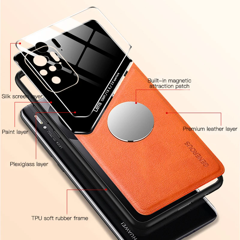 Magnetic Leather Case For Xiaomi Mi 13 12 10T 11 Lite 5G NE 15 14 Ultra 12X 11i 11T 12T 13T 14T 15T Pro Silicone Case Back Cover