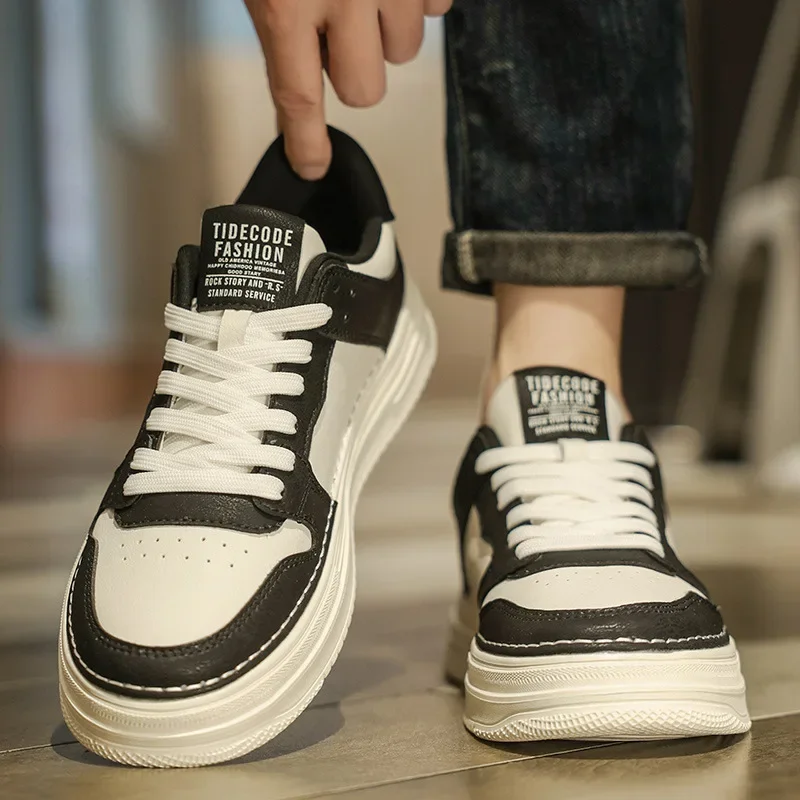 2025New جودة عالية مريحة للتنفس موضة كل مباراة عادية أربعة مواسم أحذية رياضية خفيفة الوزن للرجال الدانتيل متابعة