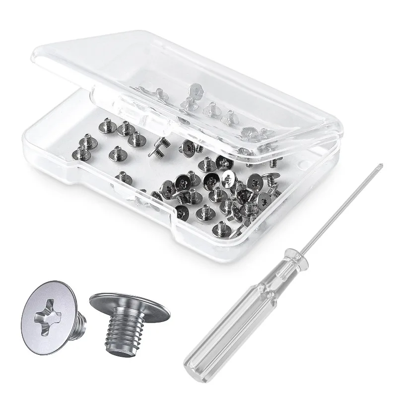 50PCS M.2 SSD Mounting Screws with Magnetic Screwdriver Kit Stainless Steel Flat Head Phillips PC Repair Screw NVME SSD Screws