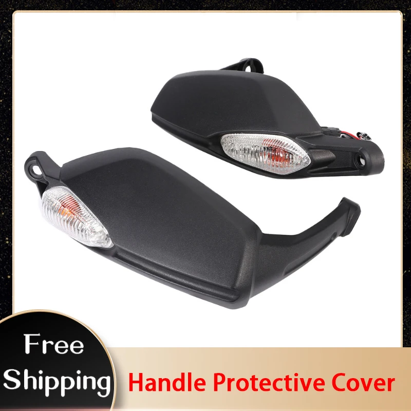 

Motorcycle Handguards Handle Protective Cover With Light For DUCATI Hypermotard 820/821 Hand Guard Handle Windproof Anti-fall
