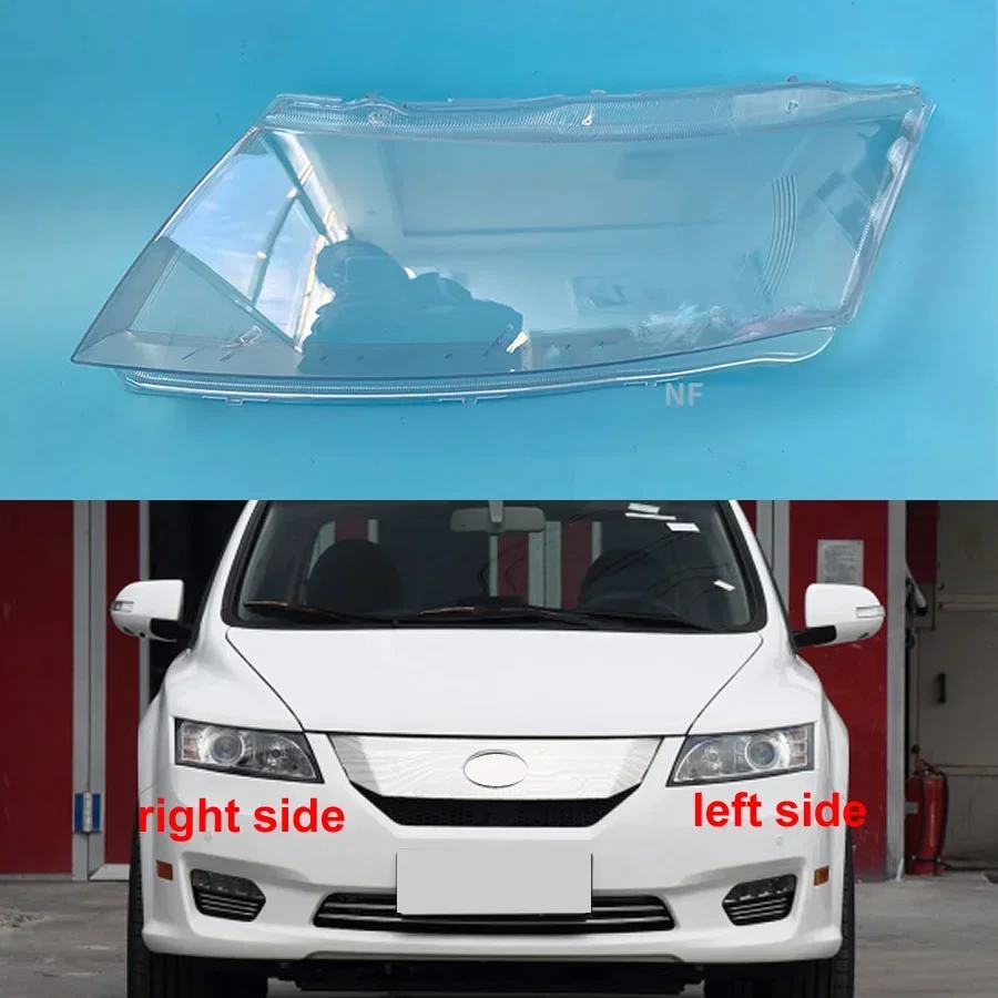 

For BYD E6 2009-2017 Headlight Cover Transparent Headlamp Shell Lamp Shade Lens Replace Original Lampshade Plexiglass