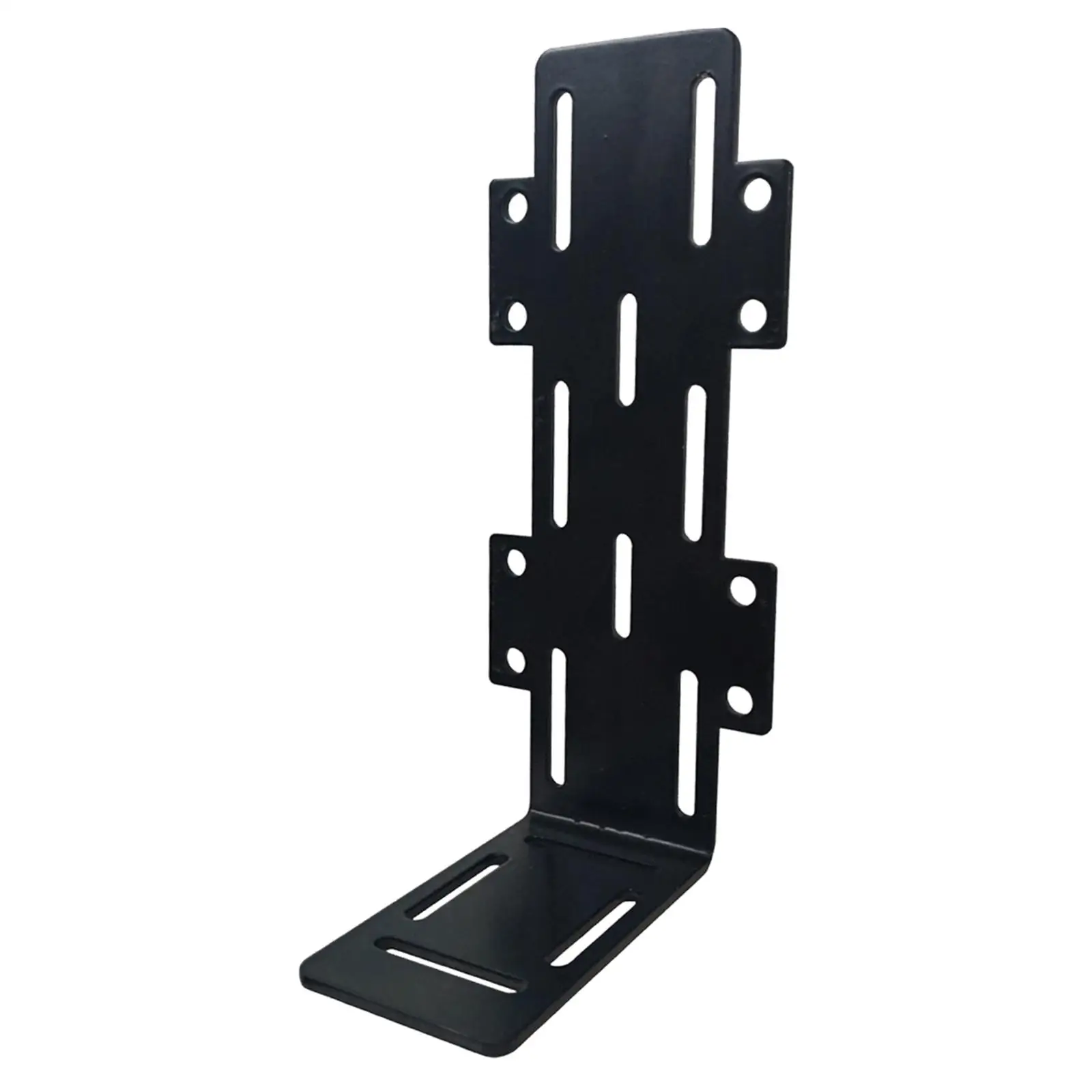 

Multipurpose Front Bike Rack Luggage Carrier Black Steel Fork Mount for Cycling Travel for Mountain Road Bicycle