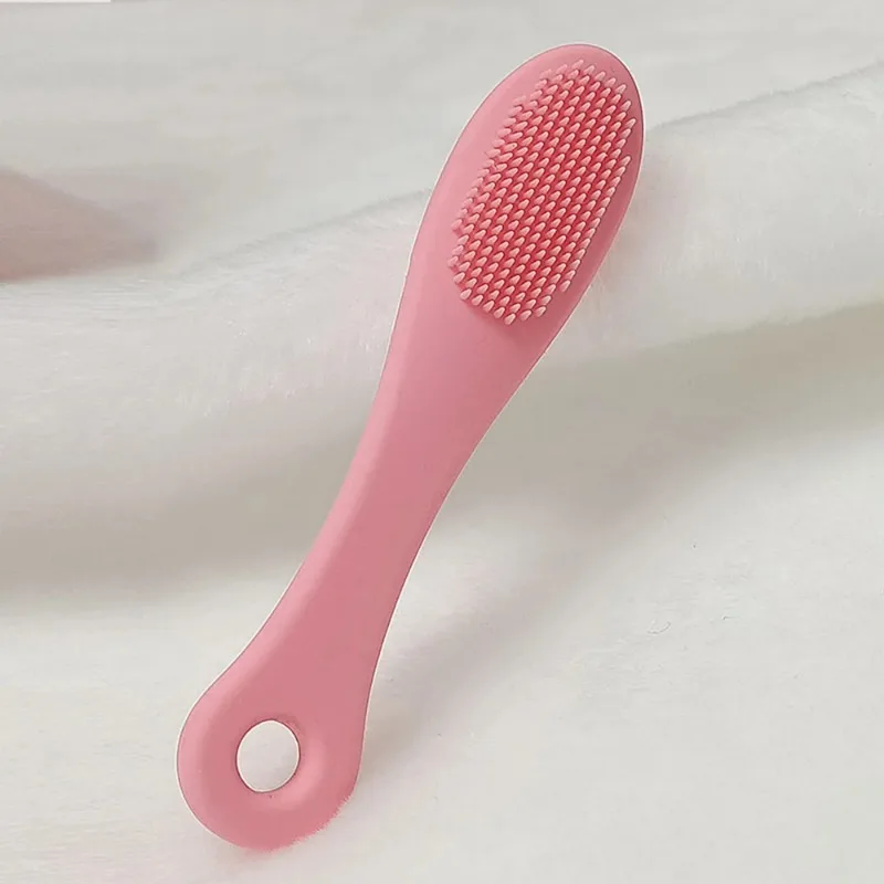 Finger Shape Silicone Face Cleansing Brush Facial Cleanser Pore Cleaner Exfoliator Face Scrub Washing Brush Women Skin Care Tool