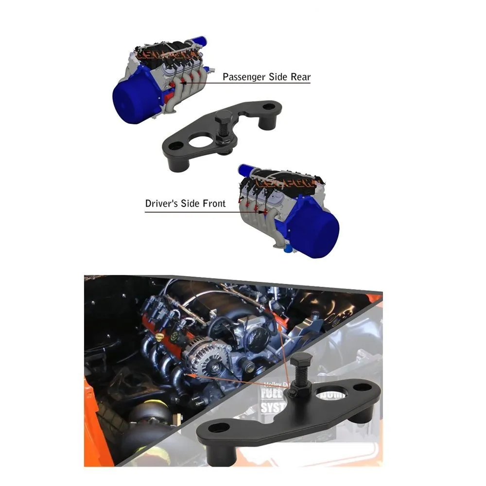 رائجة البيع طقم تصليح الترباس المنوع العادم لعام 1999-أحدث شاحنات GM SUV مع 4.8L 5.3L 6.0L أو 6.2L حجم المحرك EA-1013