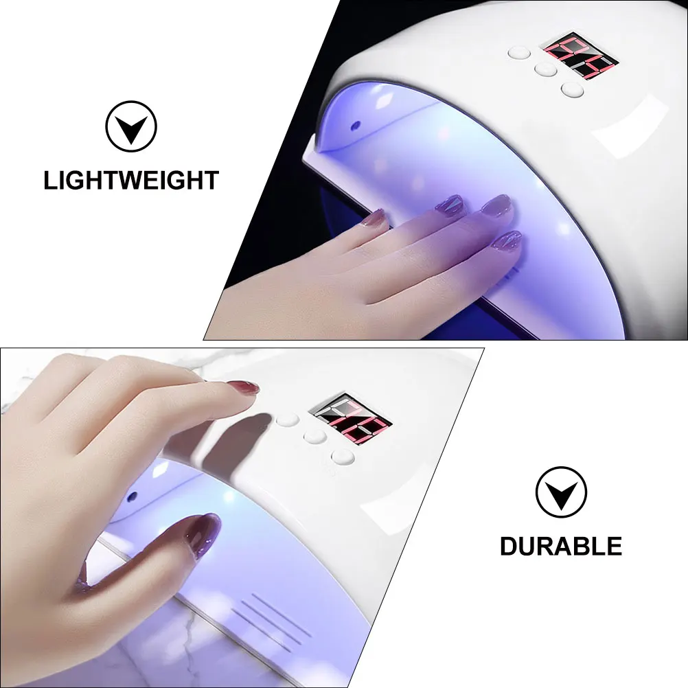 Lámpara LED UV para uñas de 36W, secador de curado de Gel profesional con Sensor inteligente, pantalla grande, 3 modos de temporizador para diseño artístico de manicura