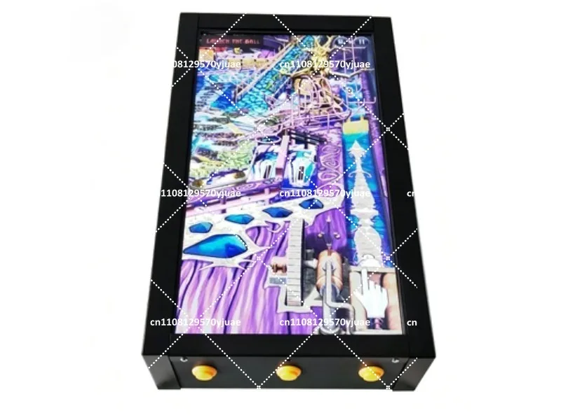 Mini Pinball Batting Machine Virtual Coin Operation Arcade Game