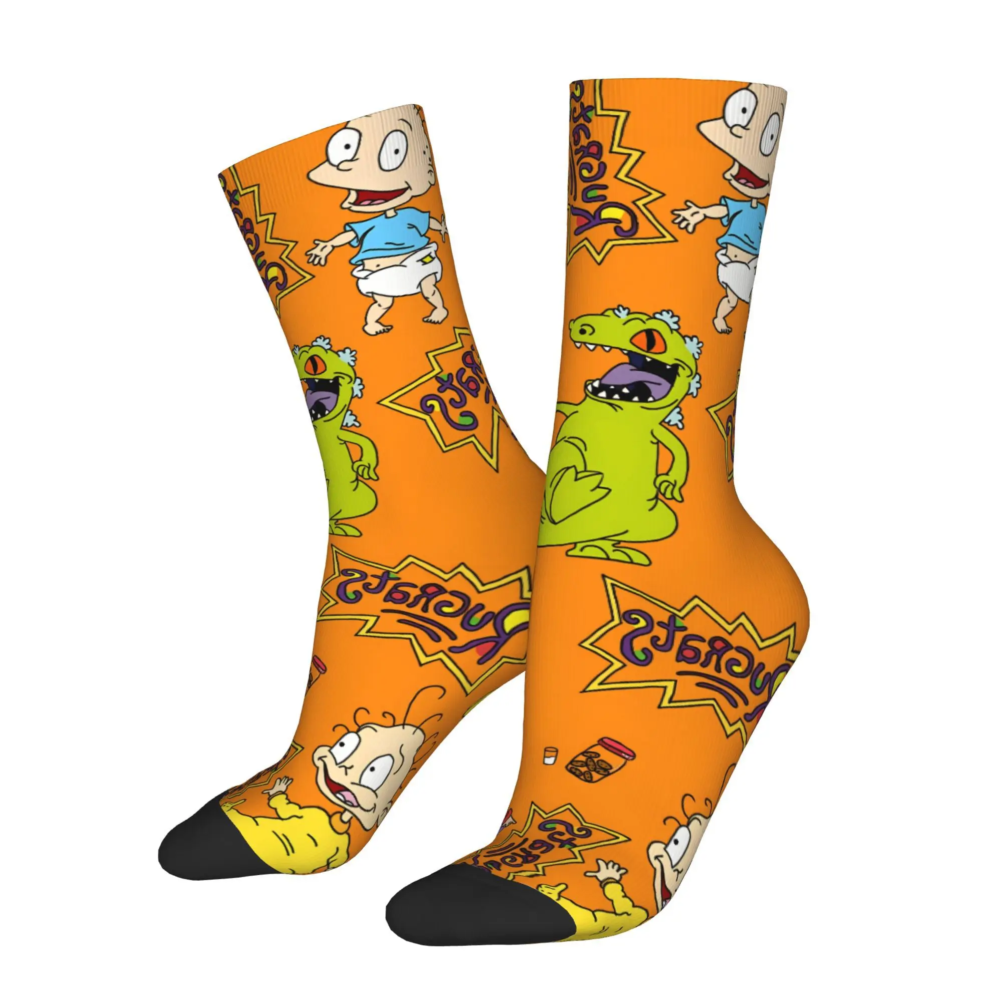 

Cartoon Rugrats Sock Printed Man Polyester