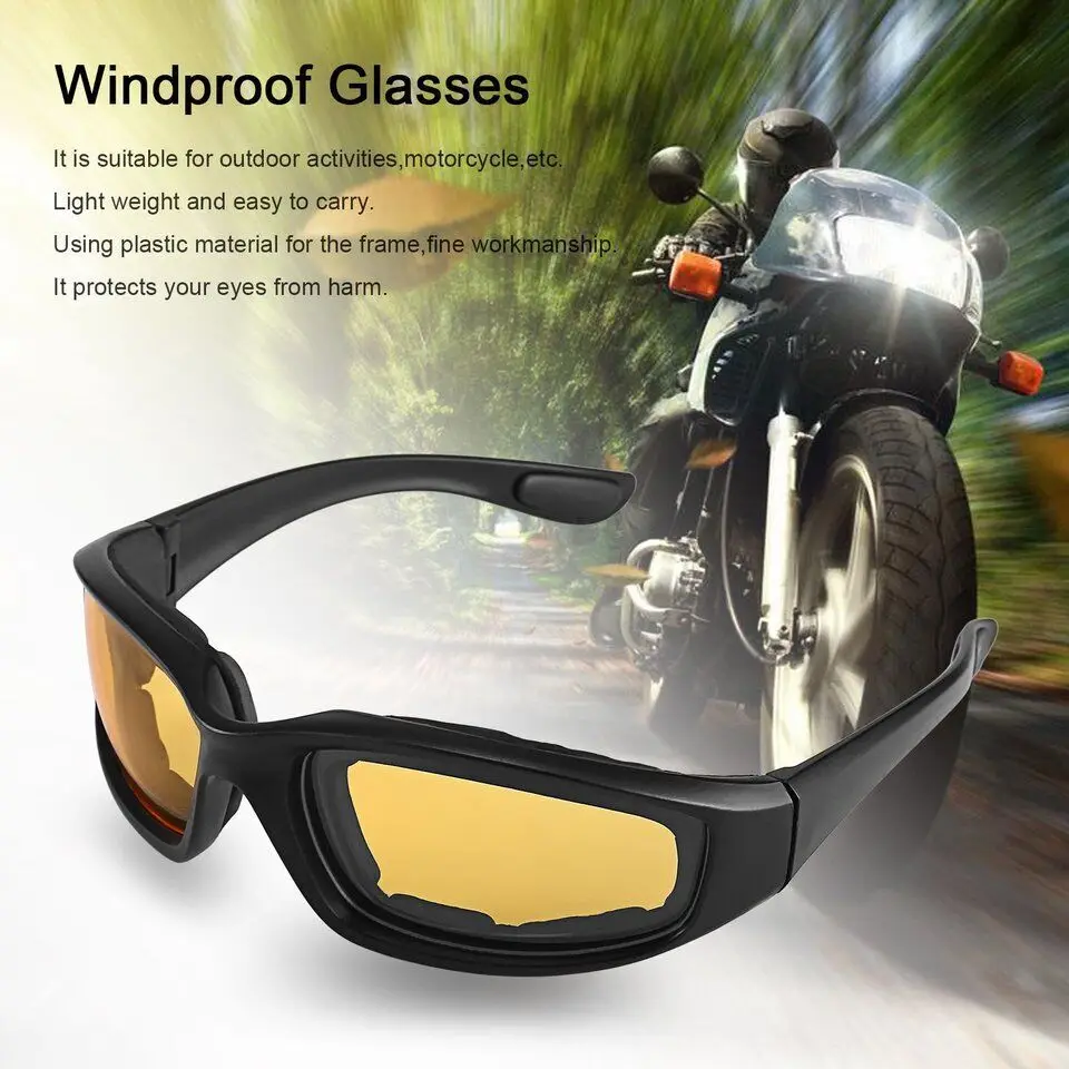 Motorcycle Riding Glasses Outdoor Riding Goggles Sports Sunglasses UV Protection Goggles