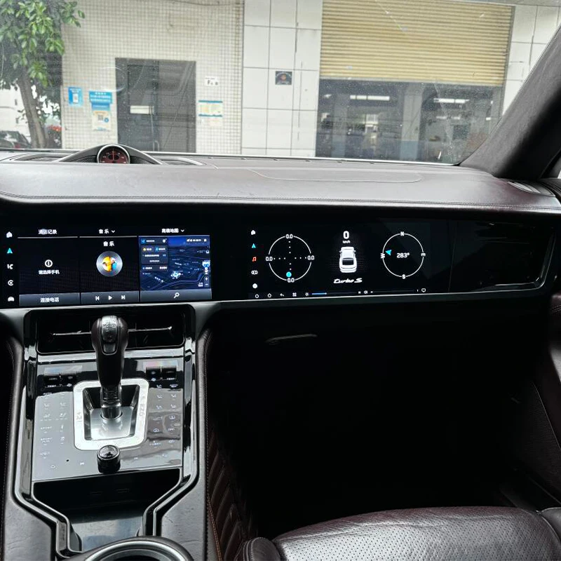 

Damei For 2009-2016 Panamera Car Modification Upgrade 2025 Interior Screen Saddle Air Conditioning Panel